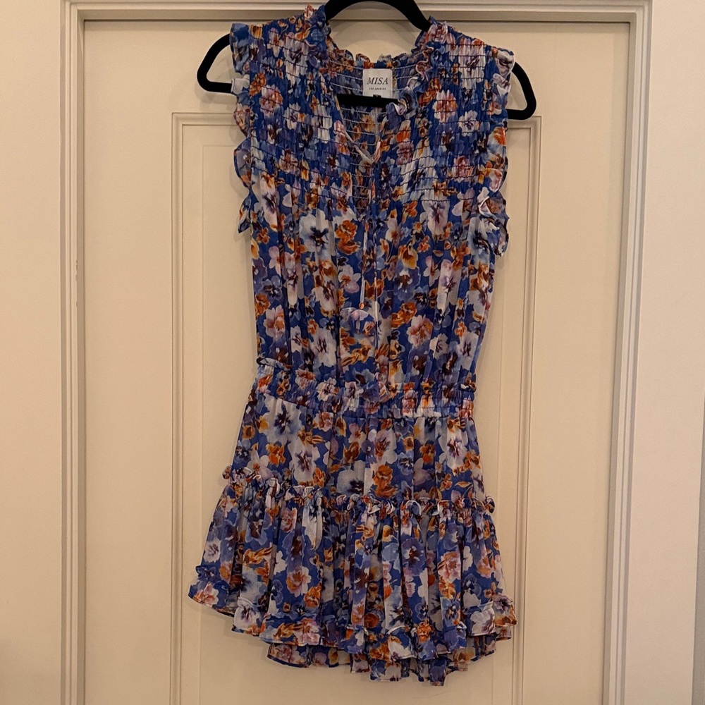 Misa floral mini dress